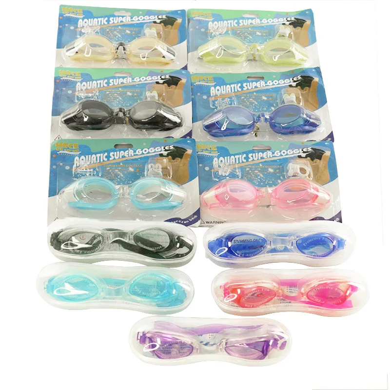 New Kid Swim Eyewear Swimming Glasses Soft UV Protection Waterproof Wear Resistance Clear Vision Comfortable Ergonomic Design