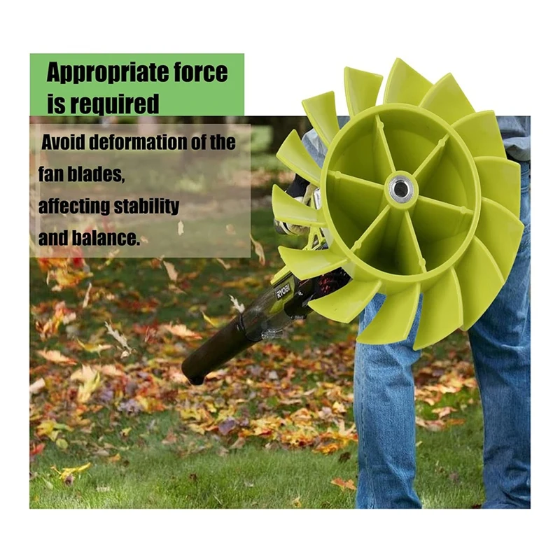 Вентилятор 29437003/529437004/529437001 для Ryobi 18-вольтовый вентилятор P2108 P21081 P21081VN P21081VNM