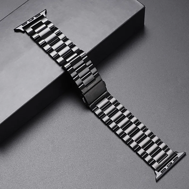 

Stainless Steel Strap For Apple Watch Ultra Band 49mm 44mm 40mm 42mm 38mm 41mm Watchband Bracelet iWatch series 3 SE 6 7 8 45mm