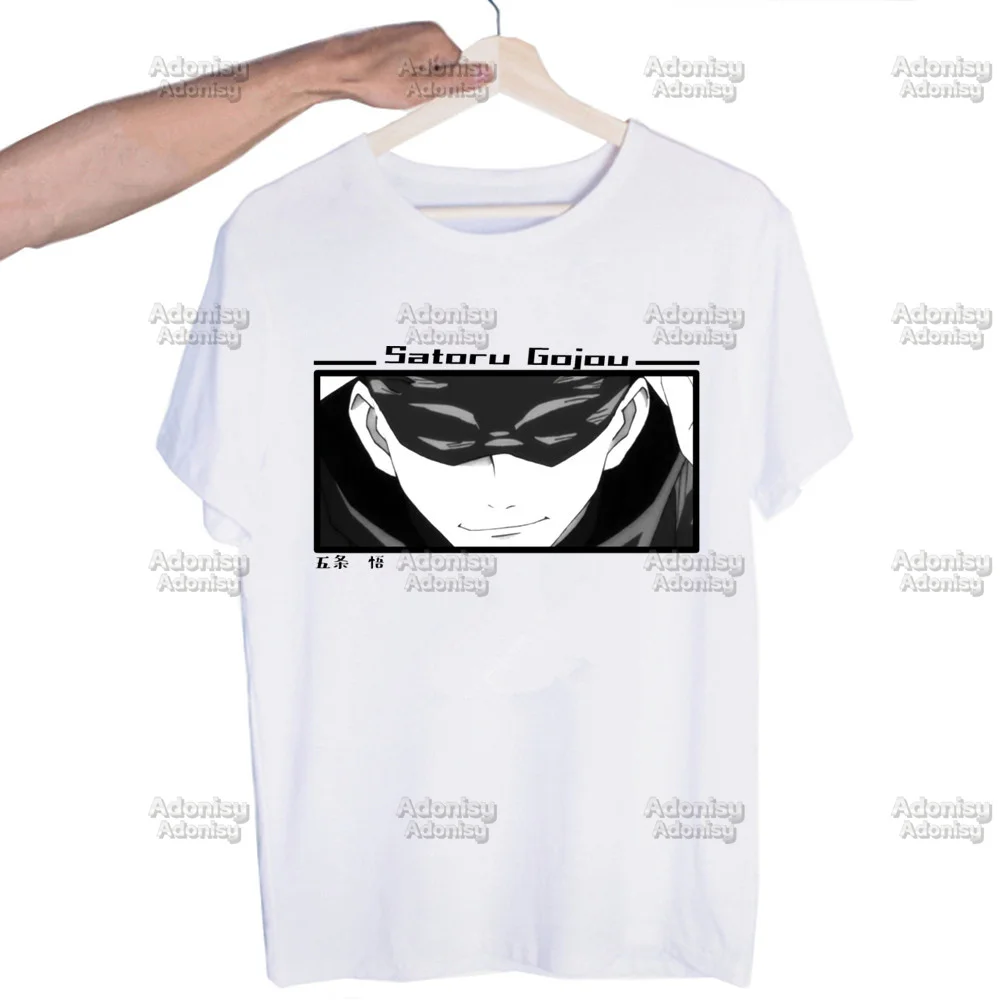 

Jujutsu Kaisen Mens Quality Summer Tops Shirts Short Sleeves Tees T-Shirt Streetwear Anime Shirt