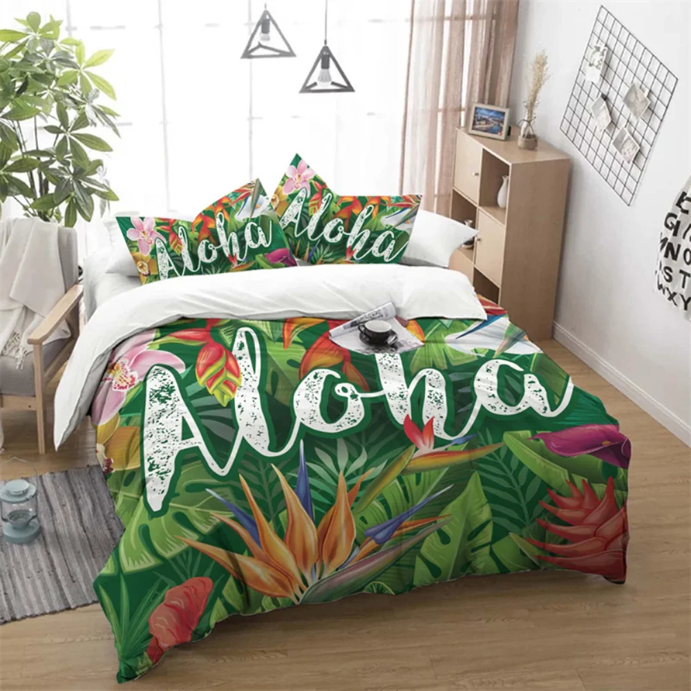 

Tropical Fruit Duvet Cover Pineapple Watermelon Orange Bedding Set Lemon Strawberry Comforter For Kids Adults Decor 3D Print