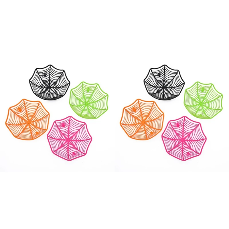 

Fashion Fruit Basket Simple Creative Home Living Room Fruit Basket Halloween Creative Spider Fruit Basket