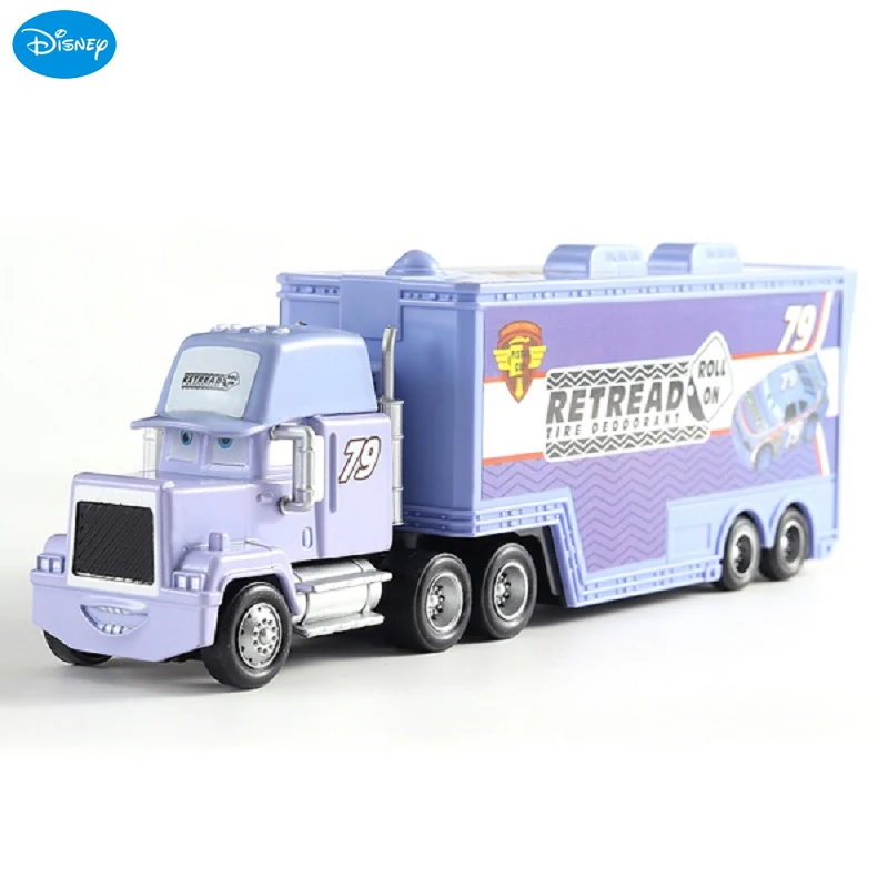 

Disney Pixar Cars 3 Toy Lightning McQueen Jackson Storm Cruz Mike Uncle Truck 1:43 Alloy Model Engineering Vehicle Children Gift