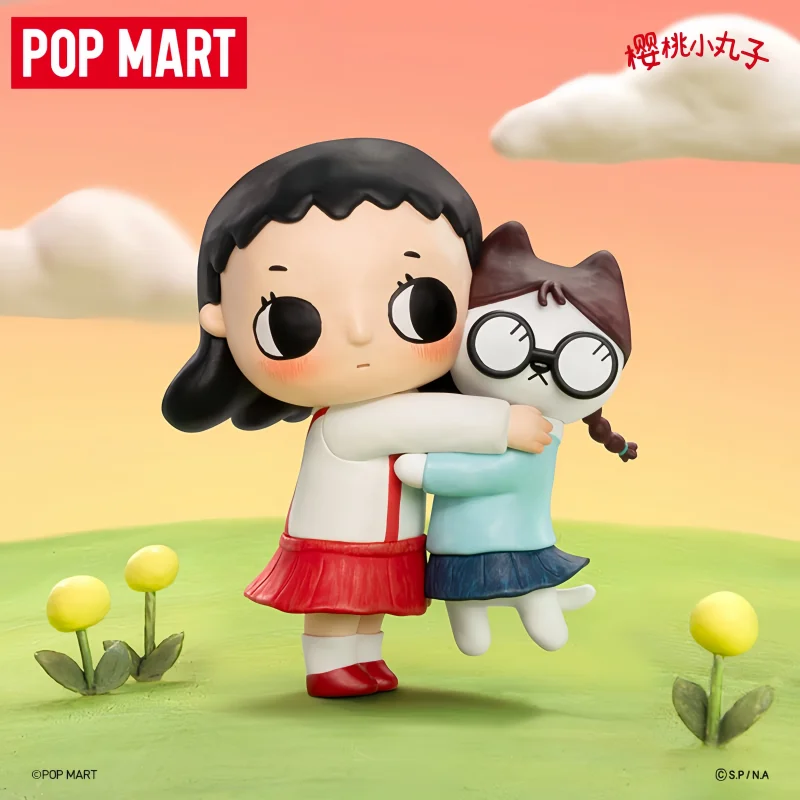 Фото Коллекционные фигурки POP MART Nyota X Chibi Maruko Chan Series 2026: Слепая коробка, игрушки для декора рабочего стола, подарок для фанатов на день рождения №2