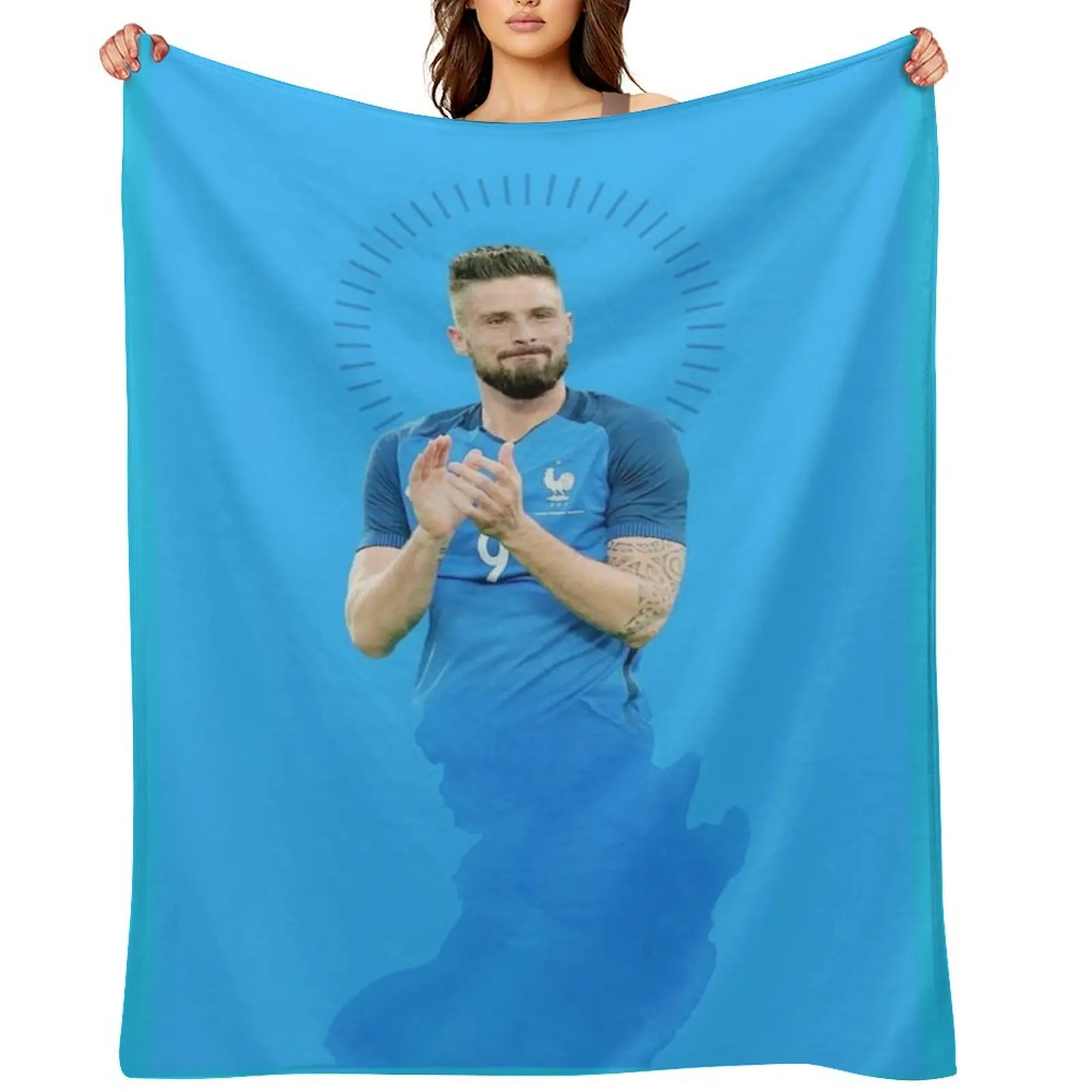 Фото Одеяло Olivier Giroud, мягкое клетчатое теплое зимнее одеяло, летние постельные принадлежности, одеяла №1