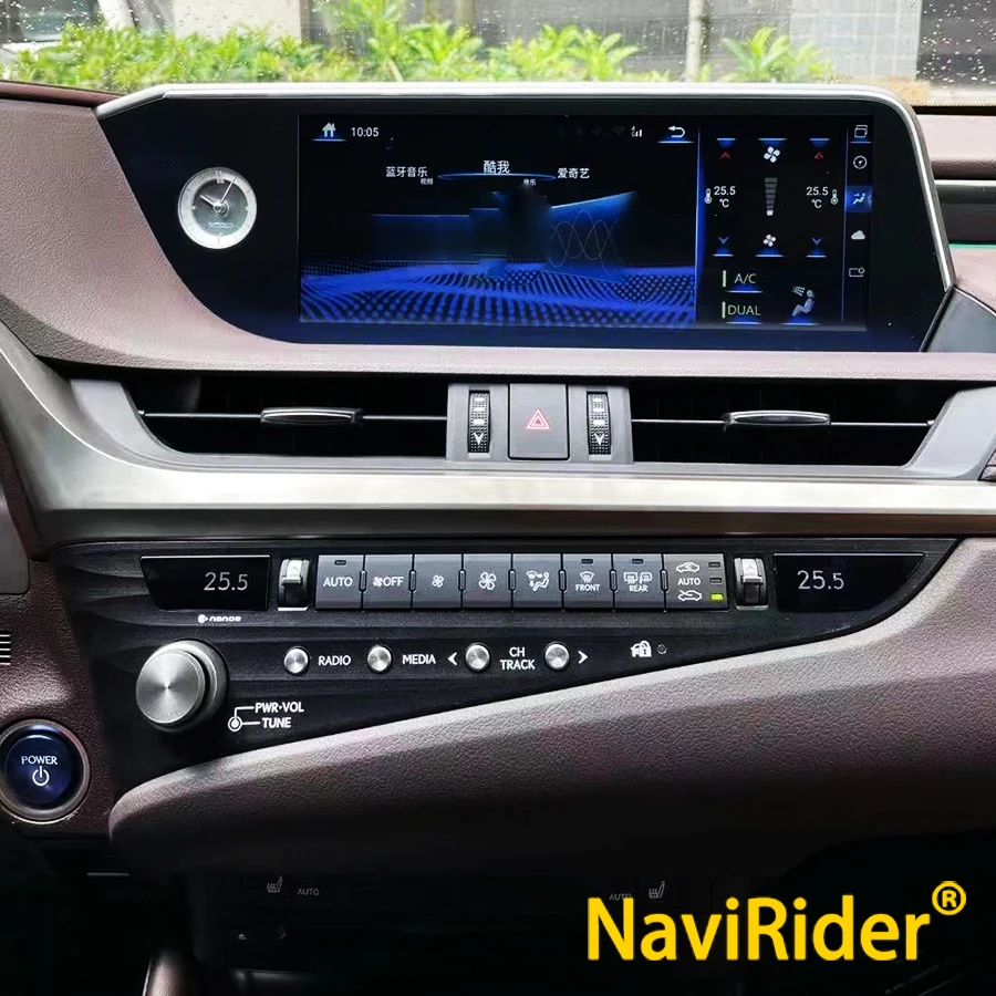 Автомагнитола 128 ГБ IPS экран Android 14 для Lexus ES300H ES350H ES300 ES330 2019 ES350 300H GPS мультимедийный