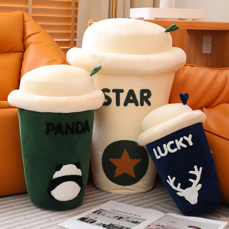 

Coffee Cup Stuffed Toy Star Cup Panda Cup Elk Cup Room Decoration Soft Comfortable High Quality Gift