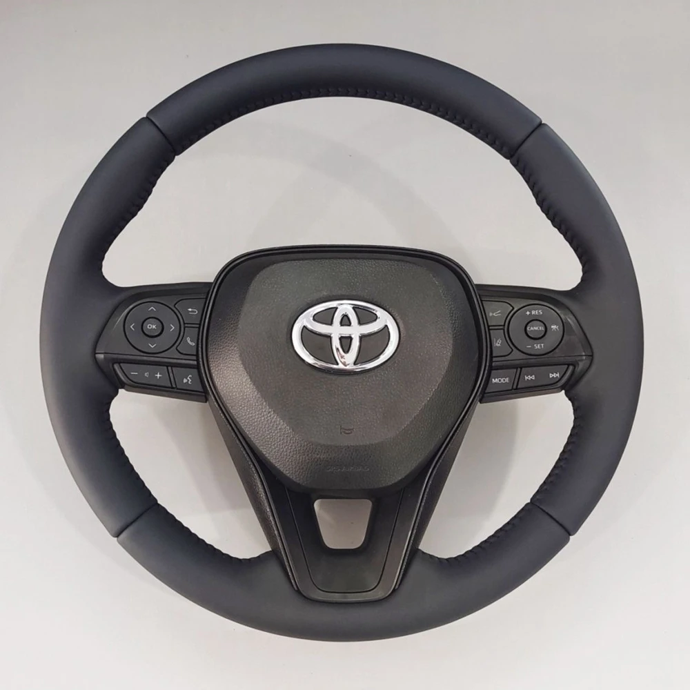 

Кожа из микрофибры для Toyota RAV4 AX50 Corolla G12 Axio Altis Camry Xv70 Avalon чехол рулевого колеса автомобиля