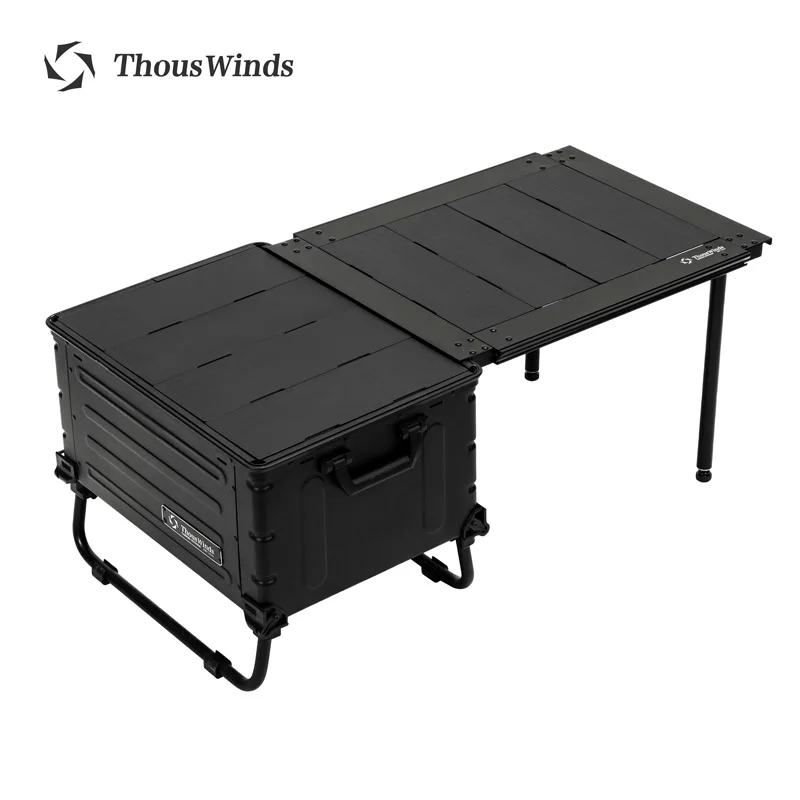 Фото Стилизованный контейнер IGT Thous Winds, 50 л, многофункциональная уличная система IGT, совместимая с походным столом для приготовления пищи на открытом воздухе №5