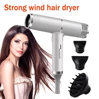 household hair dryer diffuser for hair dryers home appliances high power hair dryer blue light anion anti static hair tools
