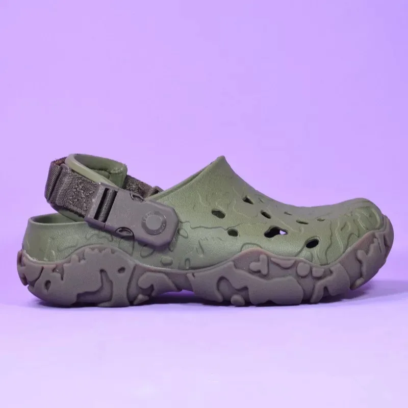 Классические сабо Crocs TERRAIN ATLAS с регулируемым нейлоновым ремешком на спине