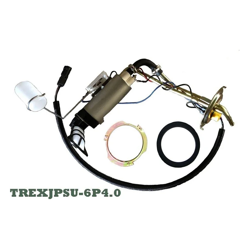 TREXJPSU-6P4.0 Gas Tank Sending Unit W/ F.I. Fuel Pump Component for Comanche 1987-1990 Gasoline Assembly Module