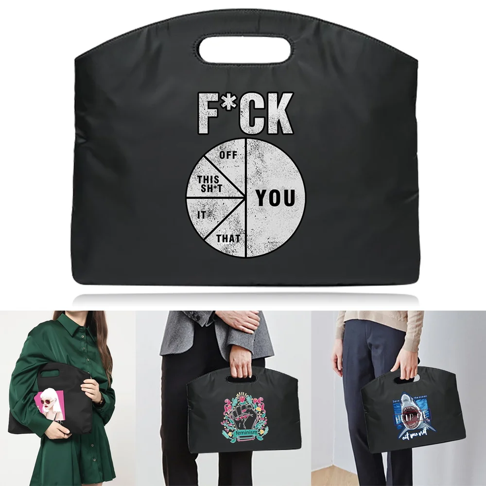 

Shoulder Business Briefcase Handbag Color Series Pattern Laptop Office Totes Case Sleeve for Macbook Air Pro 13 Ladies Clutches