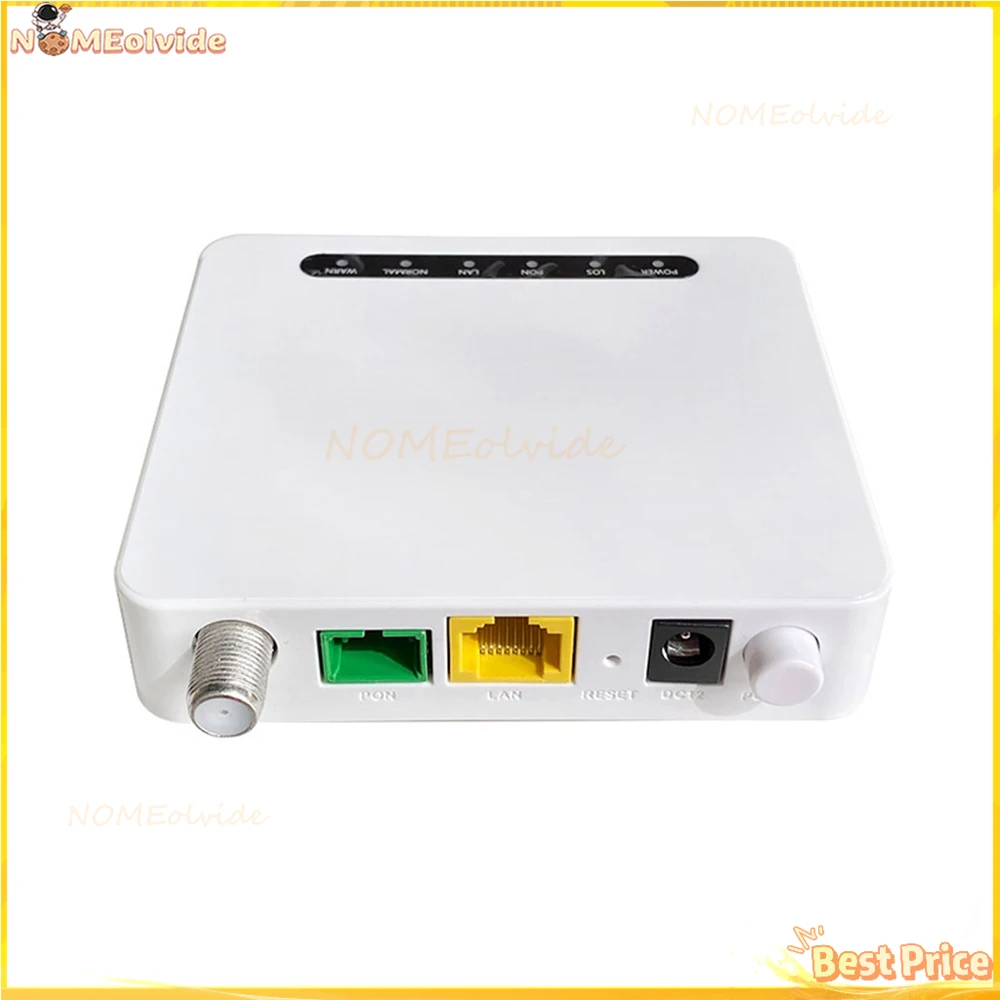 1-5 шт., 1GE + CATV XPON ONU, оптоволоконное оборудование, совместимое с OLT R15 R17 OIT V2.1.0, версия без Wi-Fi