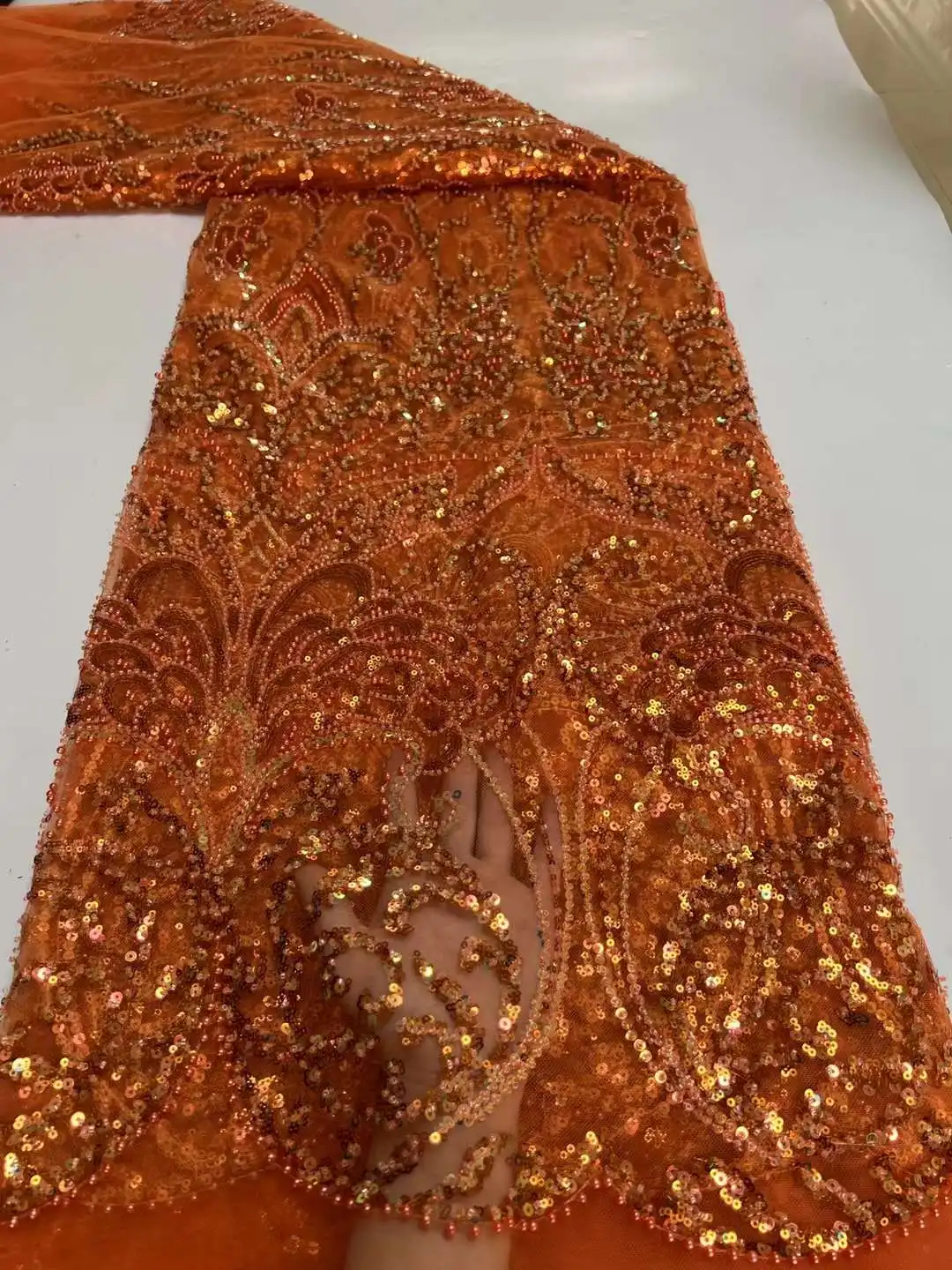 

Африканская кружевная ткань 2023, высококачественные кружевные блестки, бусины, нигерийские кружевные ткани для фатина, кружевная ткань DX