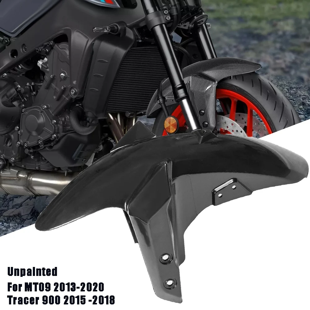 Неокрашенный для Yamaha MT09 2013-2020 Tracer 900 2015-2019 переднее крыло мотоцикла брызговик