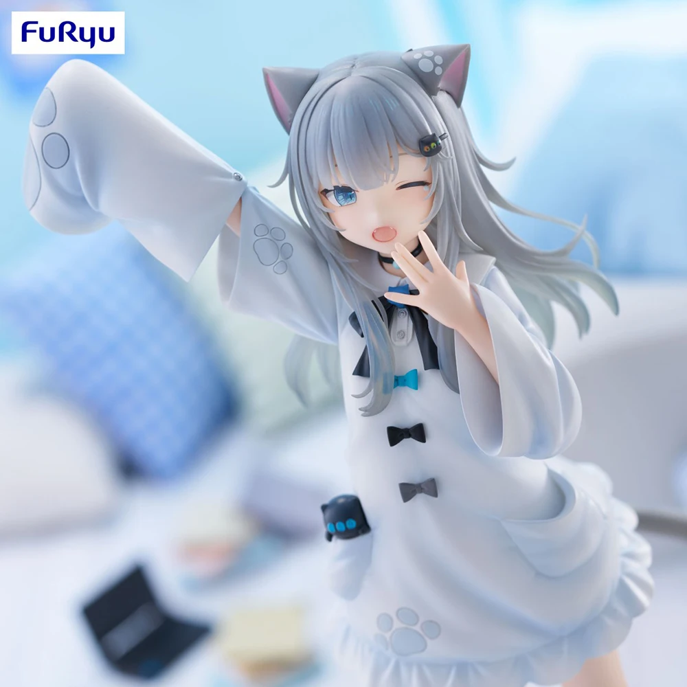Фото 100% оригинал в наличии FuRyu Trio-Try-iT фигурка Nachoneko Channel Hennyano Nachoneko аниме фигурка модель украшение подарок на день рождения №4