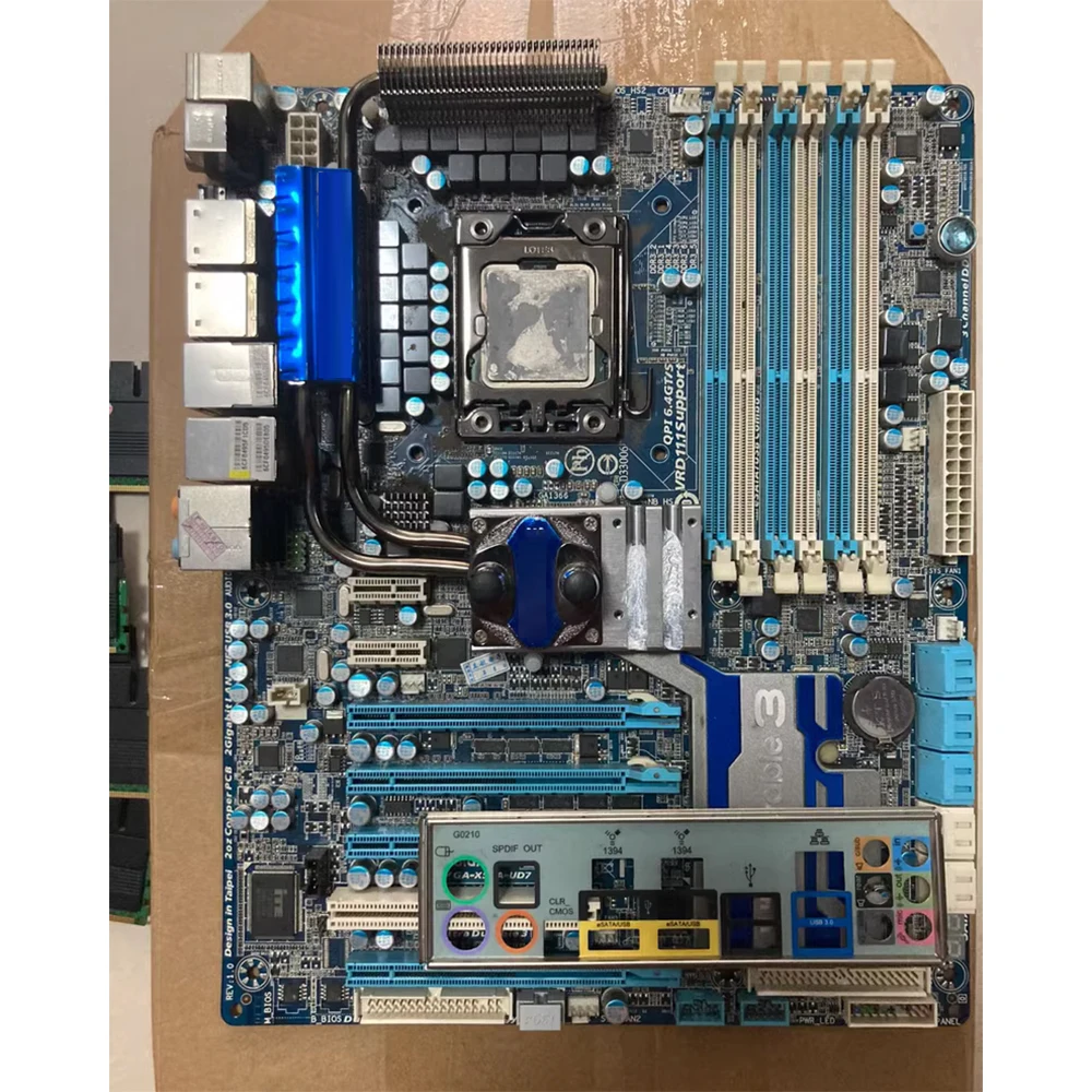 X58A-UD7 для материнской платы Gig-abyte LGA1366 GA-X58A-UD7