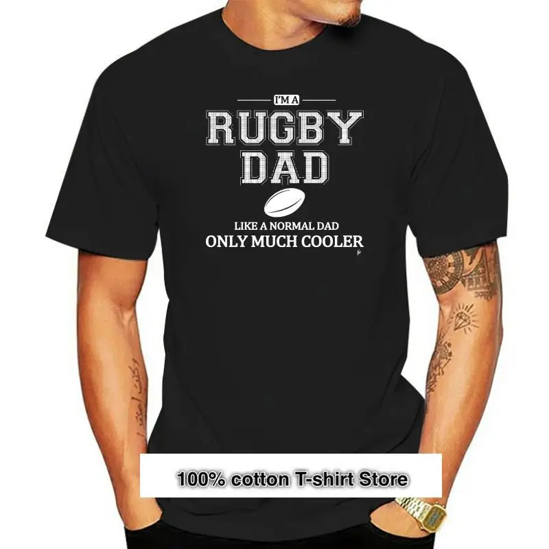 

Camiseta para hombre I'm A Rugby Dad Like A Normal Dad Only eight Cooler Father Day