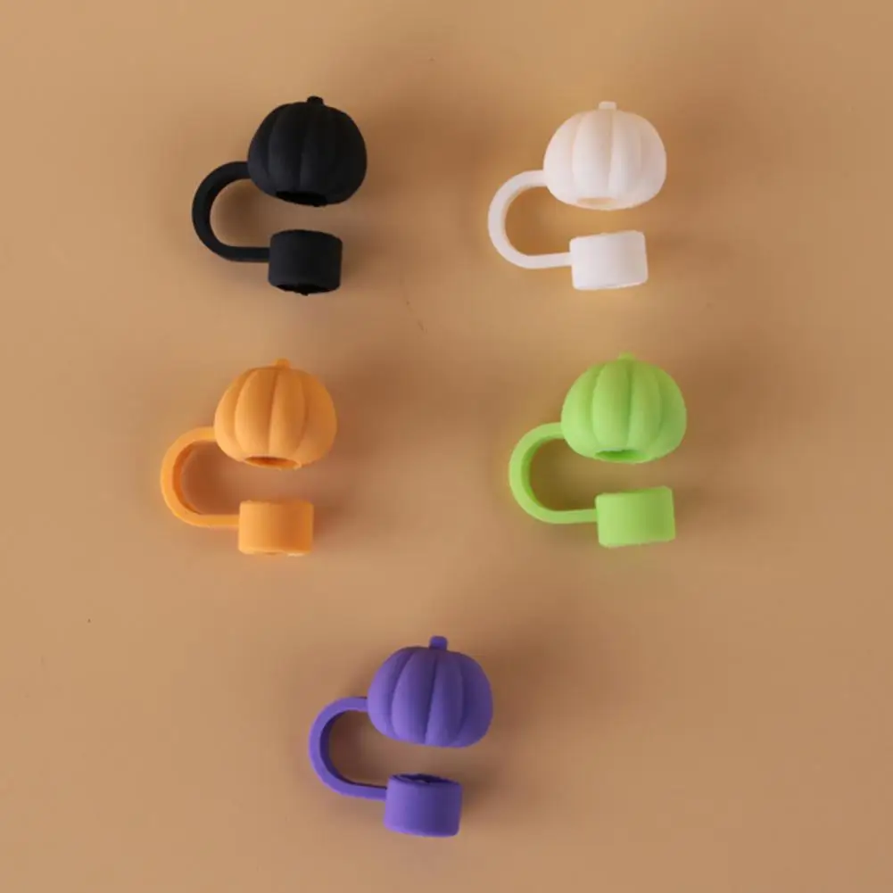 Защитная соломенная крышка осенняя силиконовая с тыквой набор для стакана 30/40