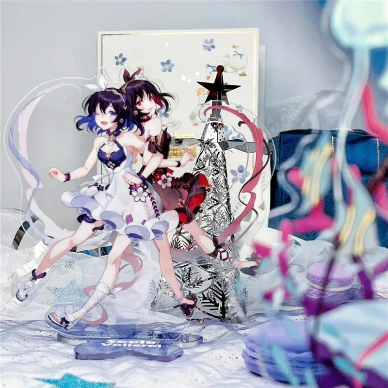 

Seele Vollerei Figures Acrylic Stand Fashion Anime Action Figure Accessories Collection Kids Figure Toys Gift Honkai Impact3