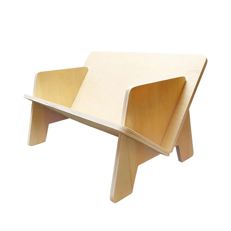 

Семейная креативная деревянная простая книжная полка, настольный офисный стеллаж для файлов, сборный книжный шкаф для хранения