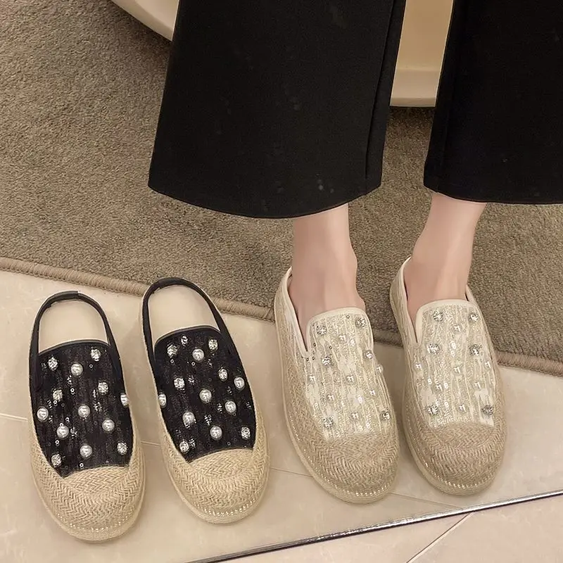 

Туфли женские на весну-лето, с кружевом, на шнуровке