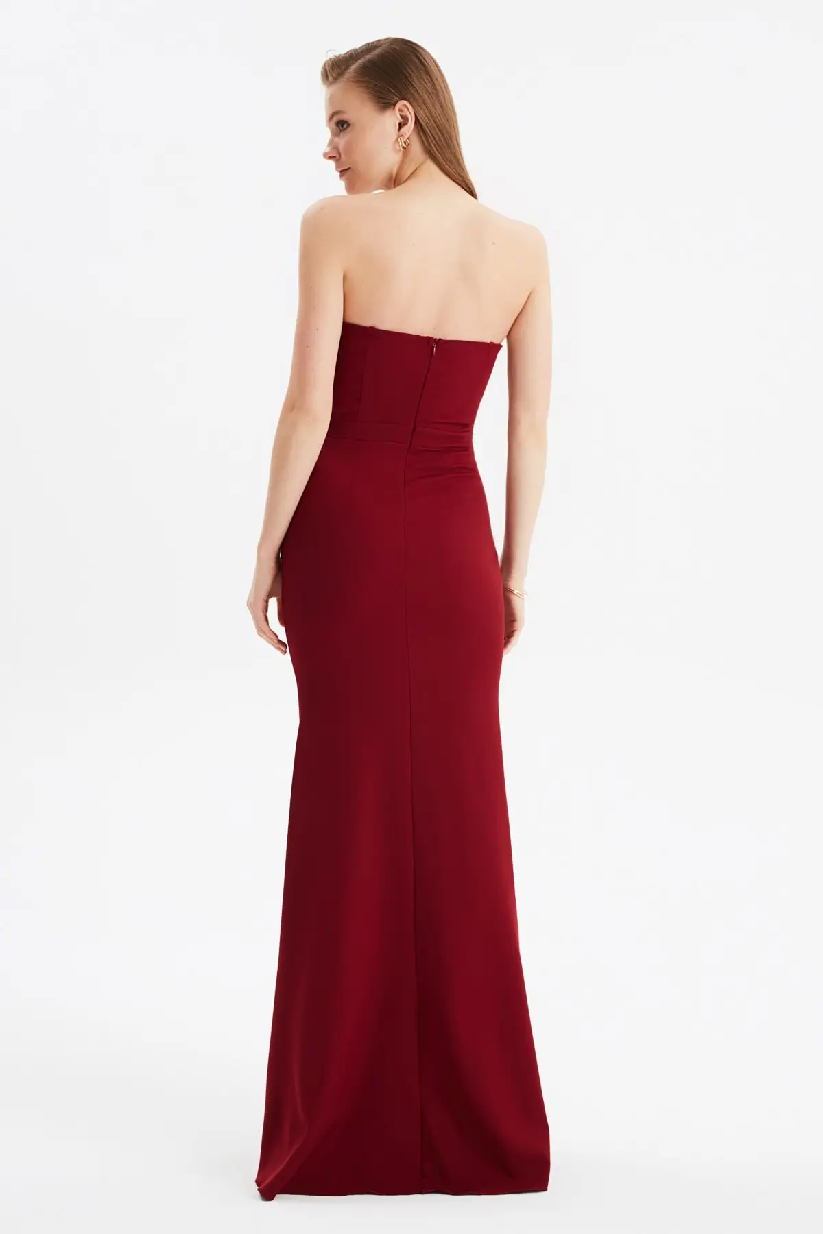 

Trendyol Lace Detail Evening Dress & Prom Gown TPRSS21AE0125