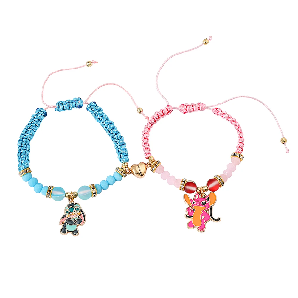 Женский браслет с персонажем мультфильма Диснея стежка креативная любовь