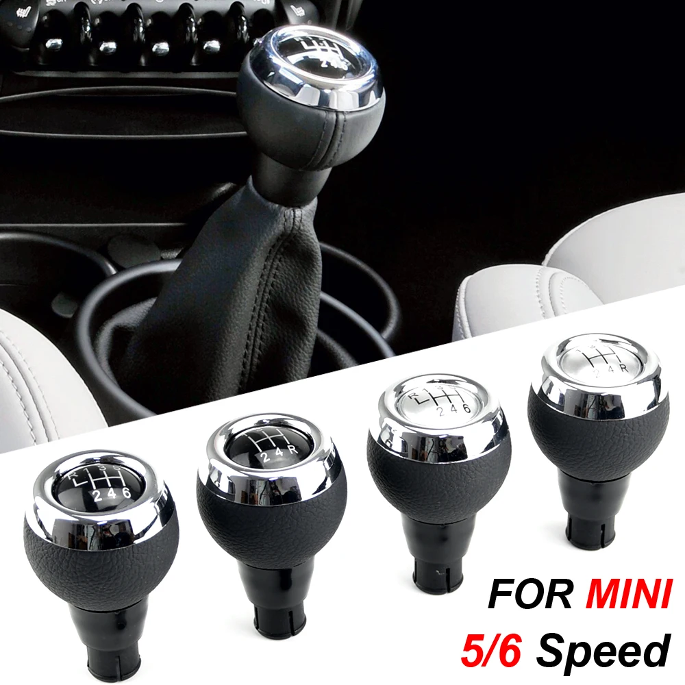 

Car Gear Shift Knob Lever Stick Pen Shifter Knob Head For Mini Cooper R55 R56 R57 R58 R59 R60 R61 F54 F55 F56 F57