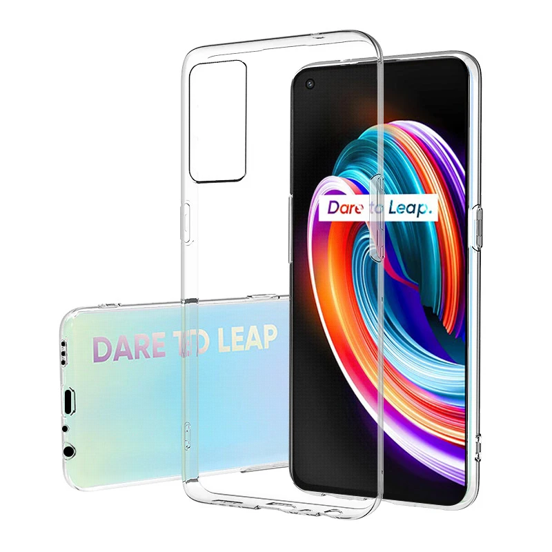 

For OPPO Realme Q3 Q3i Q3T Q3t Q3S Q3 Pro Carnival 5G Silicon Clear TPU Phone Case Soft Cover Phone Shell Transparent Coque Case