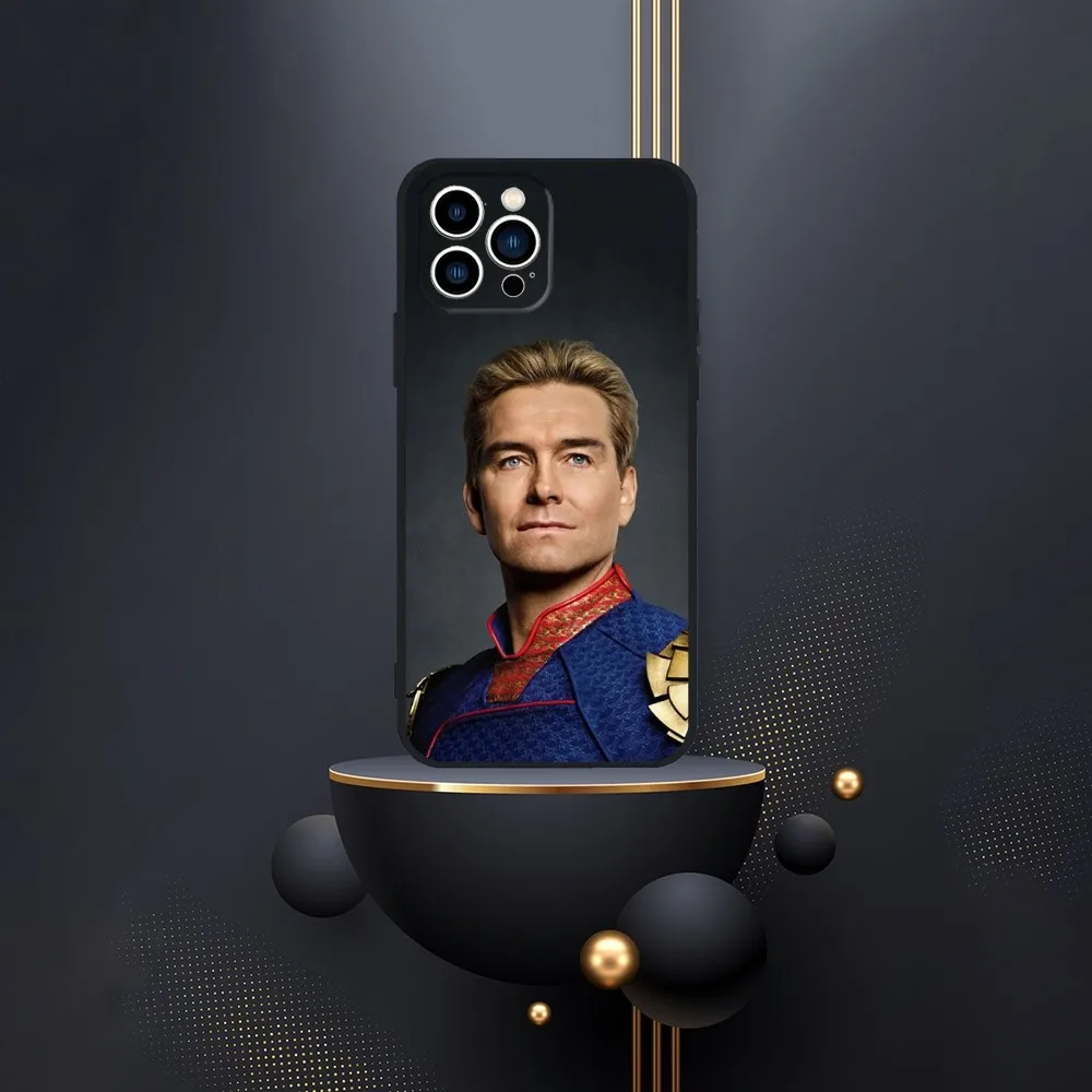 Чехол для телефона H-HomelanderS iPhone 16 15 14 13 12 Pro Max 11 7 8 Plus XR XS противоударный силиконовый