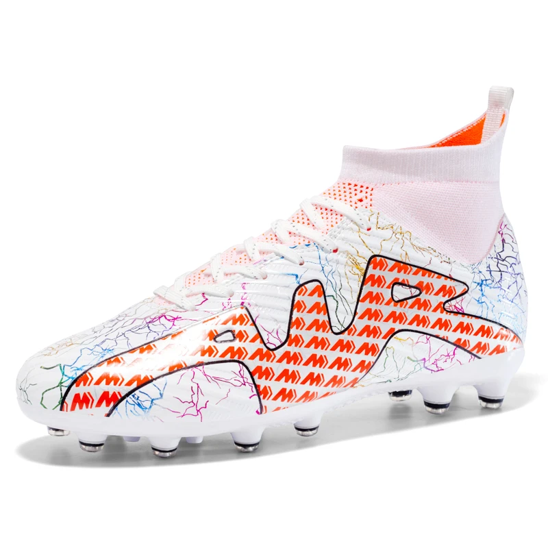 

2023 новая модель обуви для футбола на открытом воздухе Superfly для мальчиков газон Детская Женская воздушная подушка футбольные бутсы тренировочные FG AG шипы