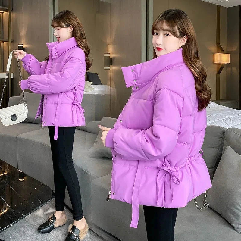 Down Cotton Jacket Women 2022 Winter New Korean Loose All-match Student Padded coat Female Casual Thick Warm Short Parkas