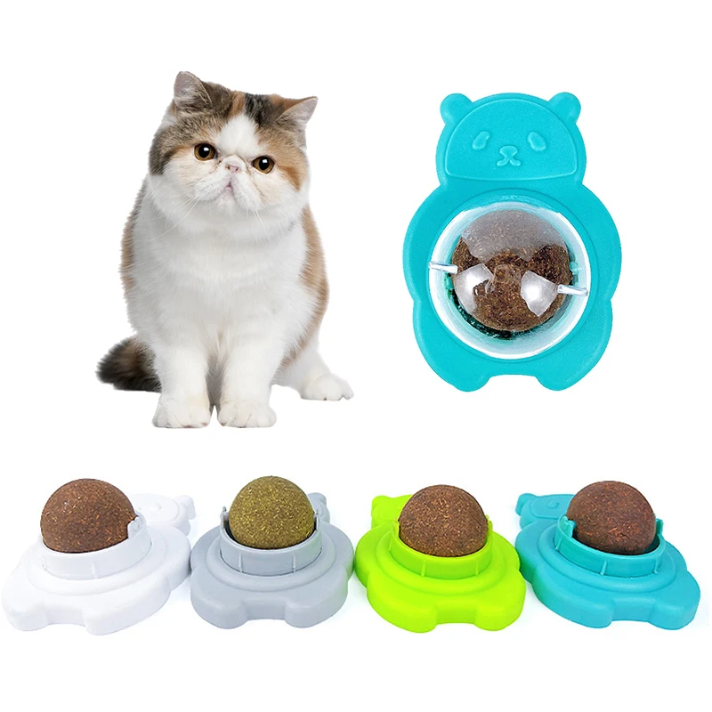 

Funny Catnip Toys Teeth Cleaning Toy Pet Ball Chewing Toy Cute Fashion Interactive Pet Toys Cat Supplies Kitten Edible Safe Toys