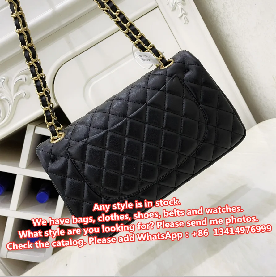 

High quality ladies handbag 100% leather brand famous fashion crossbody bag shoulder bag sheepskin bag 25cm 30cm