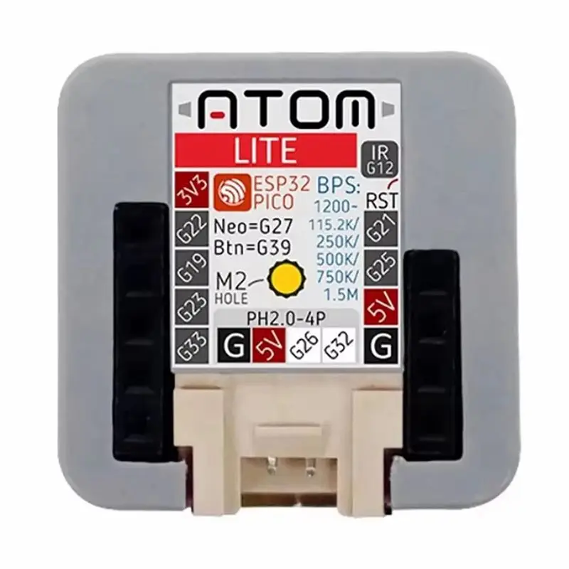 Фото Комплект для разработки A99E-2X M5stack ATOM Lite ESP32-PICO с Wi-Fi, программируемой кнопкой и модулем IoT-узла №4