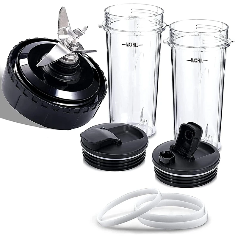 Blender Replacement Parts Compatible For Nutri Ninja,5 Fins 