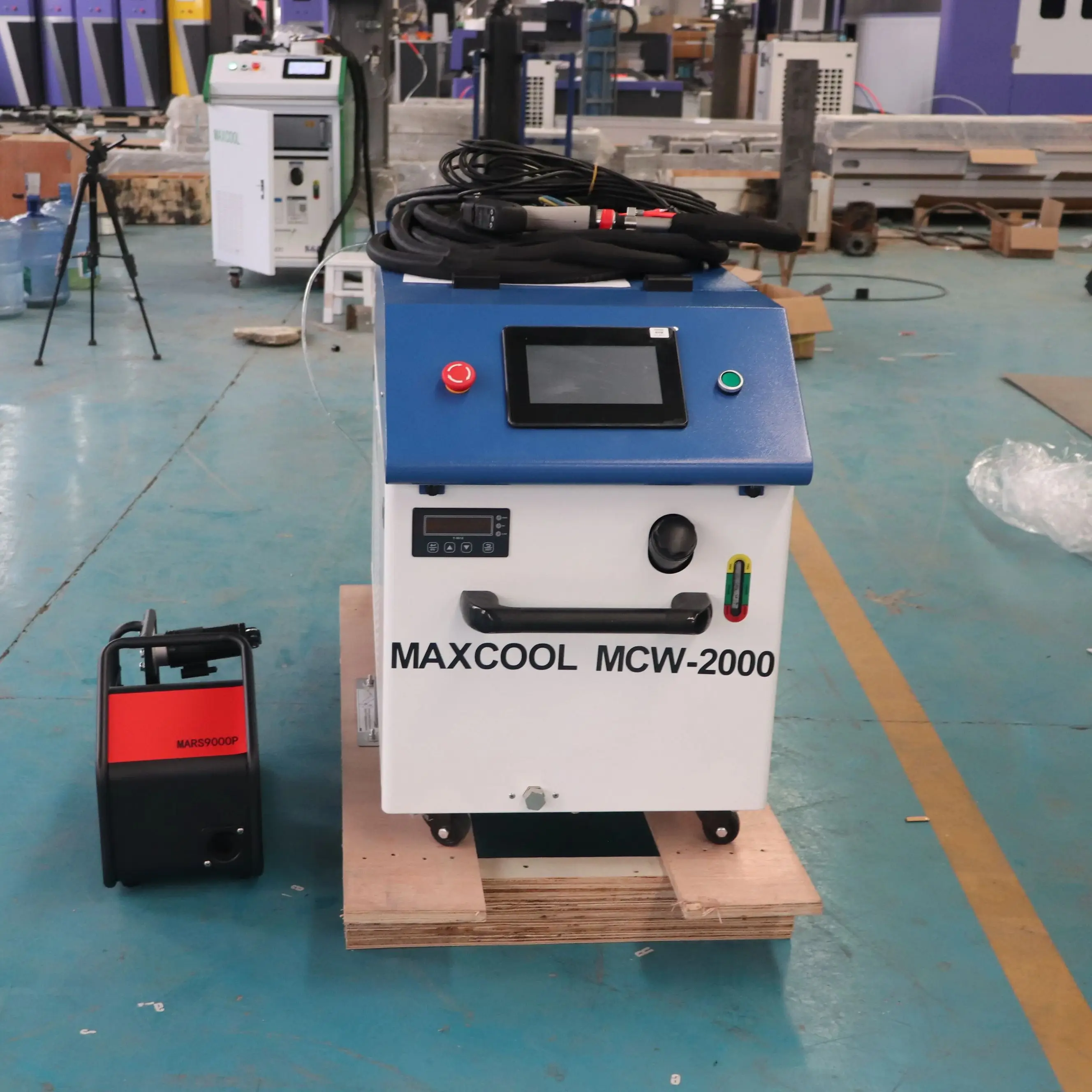 Лазерная ручка для сварки Maxcool MCW-2000 1500/2000 Вт