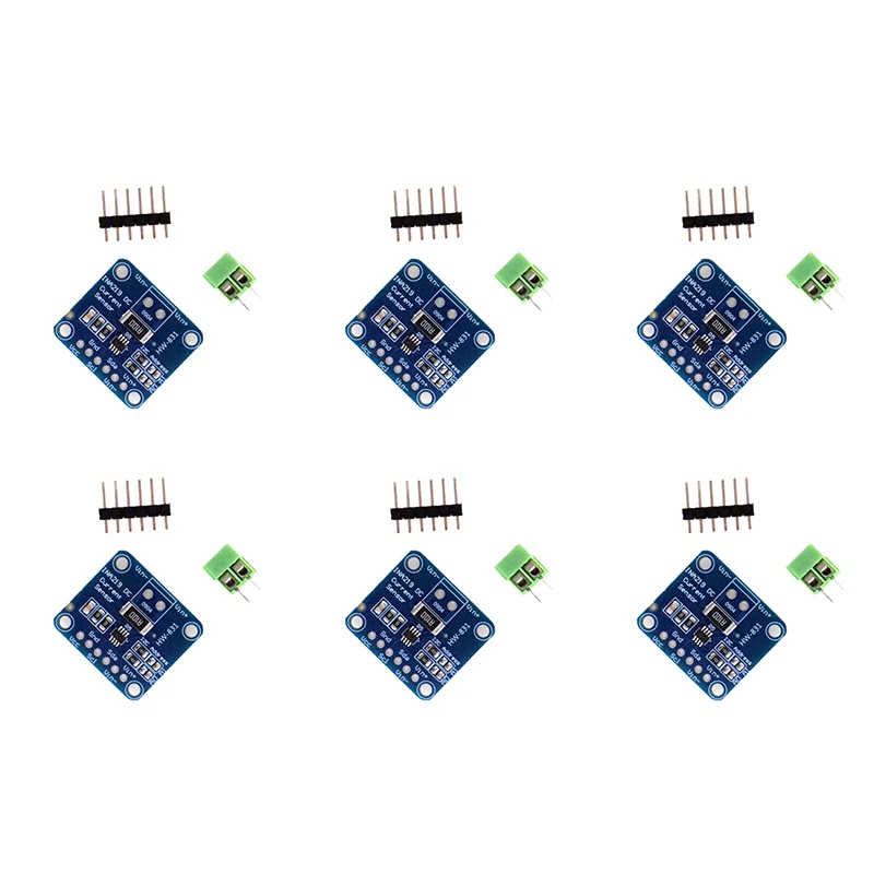 

6Pc MCU-219 INA219 I2C Bi-Directional DC Current Power Supply Sensor Module Breakout 3-5V SOT23