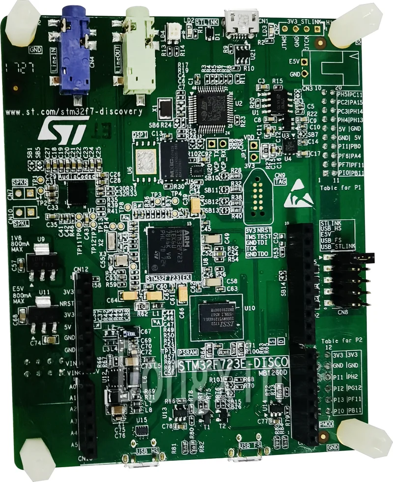 Детская макетная плата Spot STM32F723E-DISCO изучите набор 32F723EDISCOVERY