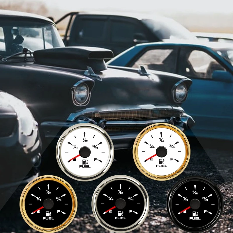 

Датчик уровня топлива в морском стиле, 5,2 см светодиодный ная подсветка