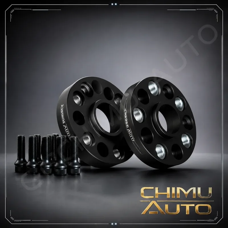 Фото 【CHIMU AUTO】 Для Mercedes-Benz A, C, E, S, CLS, CLA, GLS, GLA класса, кованый проставочный адаптер для колес 5x112, 66.6 мм, центрирующий по ступице, 6061-T6 №1