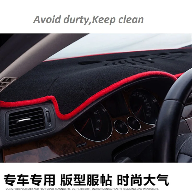 For Kia Rio  Left Right Hand Non Slip Dashboard Cover Mat Instrument Carpet Car Accessories images - 6
