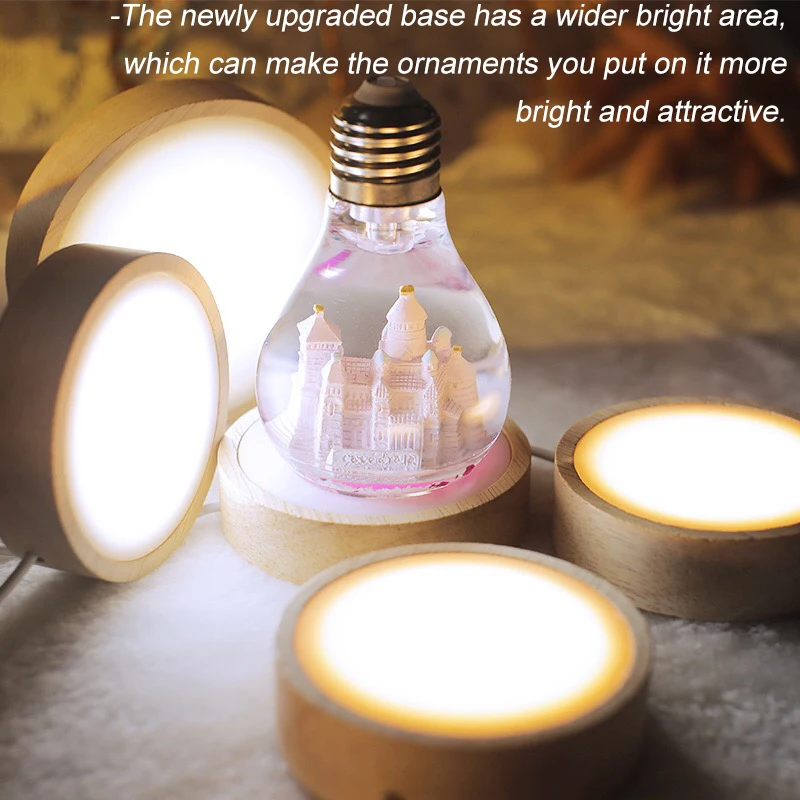 Деревянная подставка для украшения 1/2/4 шт