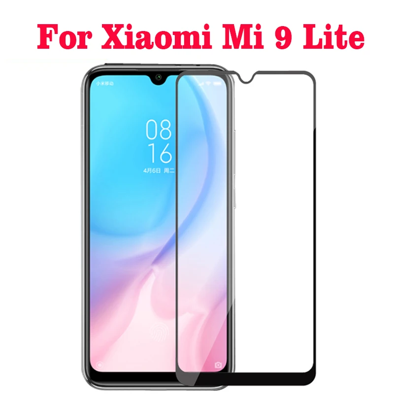 

3d полное клеевое закаленное стекло для xiaomi mi 9 lite Полное покрытие 9h Защитная пленка для экрана для xiaomi mi9 lite mi 9 lite