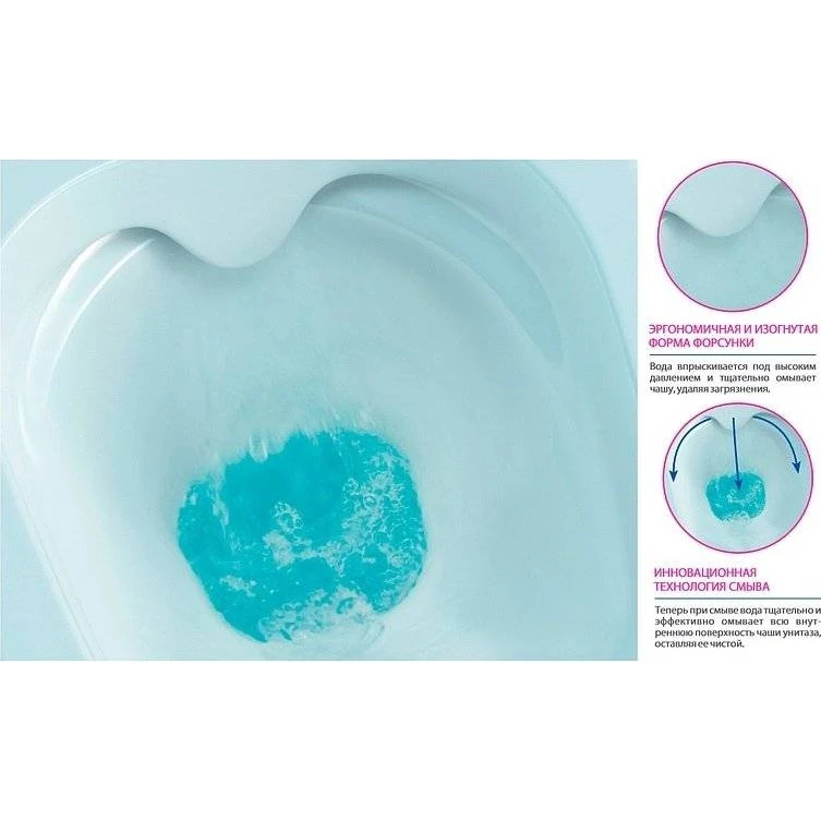 Унитаз Cersanit Parva Clean On S-KO-PA011-3/6-COn-DL-w с бачком |