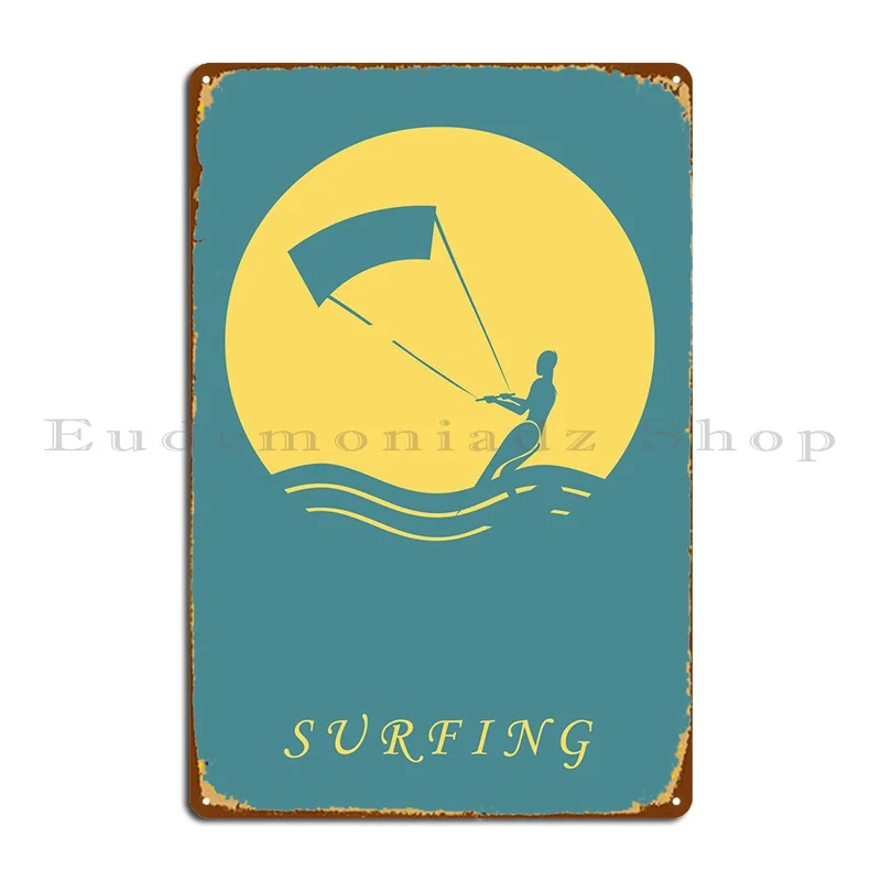 

Металлический плакат для серфинга, плакат на стену в паб, гараже, персонаж на заказ, настенная роспись, жестяной плакат