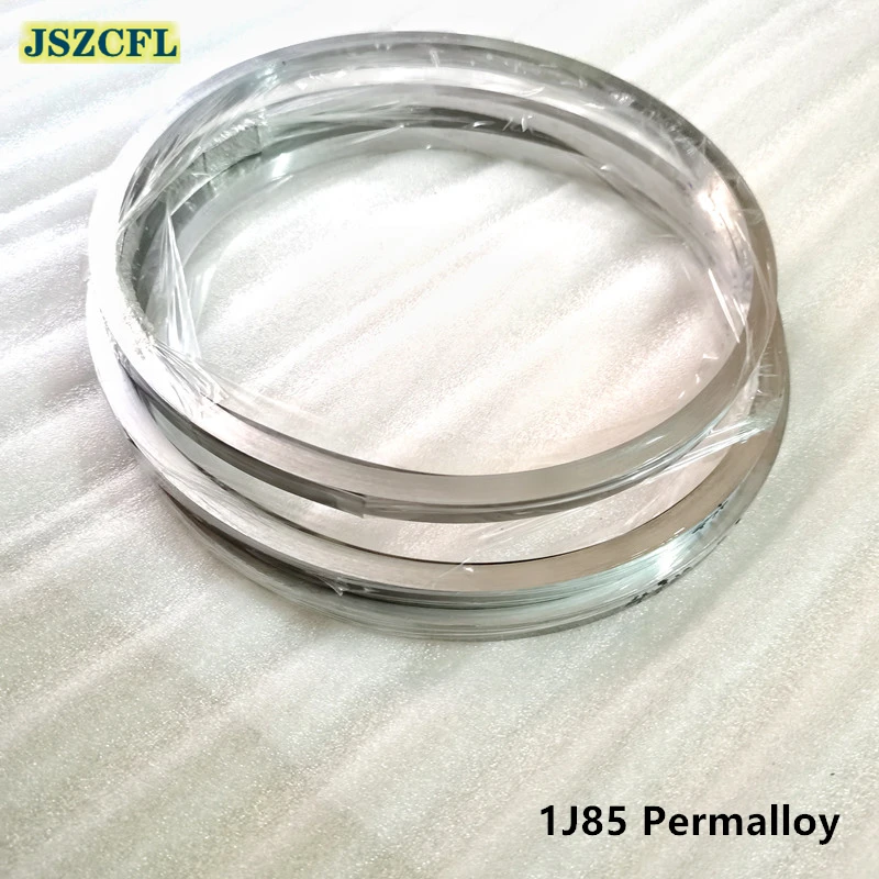 1M Hohe permeabilität 1J85 Permalloy streifen 0,2-0,6mm Geglüht eisen-nickel legierung gürtel Für CT strom nehmen-off magnetische ring core