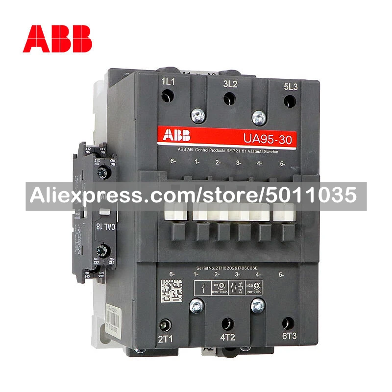 

10095781 ABB AC contactor for switching capacitors; UA95-30-11*220-230V 50Hz/230-240V 60Hz